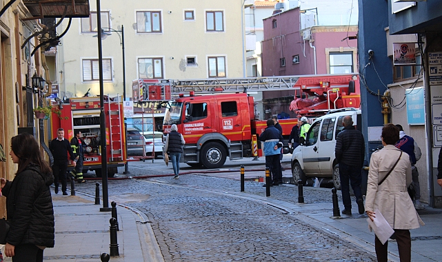 Çanakkale barlar sokağından korkutan görüntüler