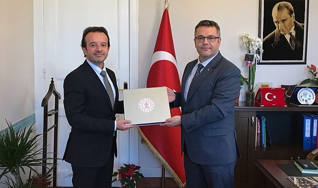 Çanakkale’de Müdür Gölcük’ten Müdür Esirgemez’e ziyaret