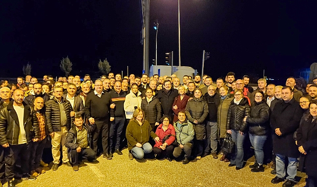 CHP'li Erkek'e coşkulu karşılama