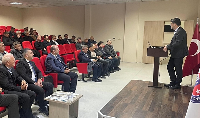 ÇOBİLTUM’a muhtarlar ve üreticilerden ziyaret