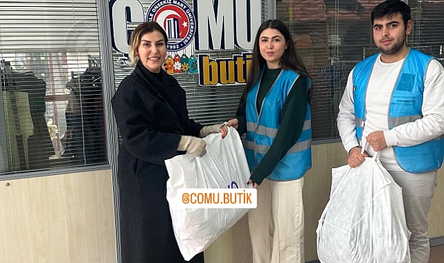 ÇOMÜ Butik’e destek