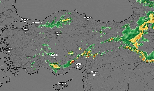 Çorum, Amasya, Gümüşhane, Kars, Ağrı ve Hakkari 12 Aralık’a dikkat