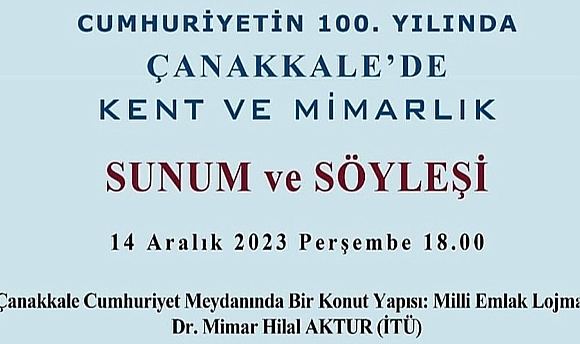 Cumhuriyetin başladığı topraklarda; kent ve mimarlık