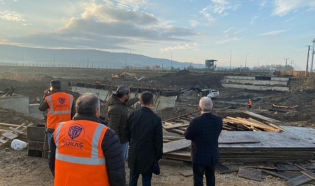 DSİ Sarıçay Köprü inşaatında, çalışmalar devam ediyor