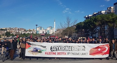 Filistin’e destek için yürüdüler