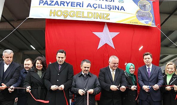 Geyikli Kapalı Pazaryeri açıldı