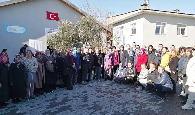 Kadın çiftçiler eğitim aldı