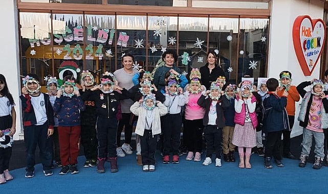 Kepez’de çocuklar yeni yıl ruhunu yaşadı