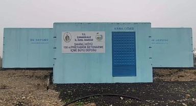 Lapseki’de köyler su deposuna kavuştu