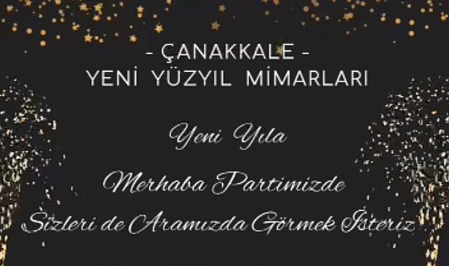 Mimarlardan yılbaşı etkinliği