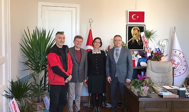Müdür Çağman’a ziyaret