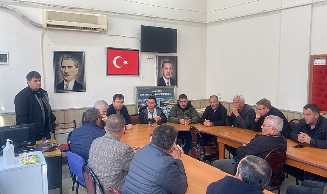 Müdür Türkarslan, muhtarlarla buluştu
