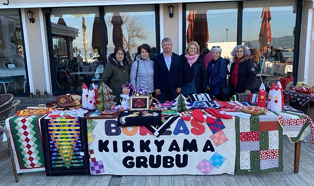 Mutluay’dan yılbaşı pazarına ziyaret
