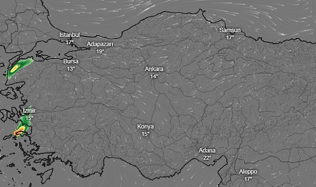 Ne kar ne yağmur; fırtına var