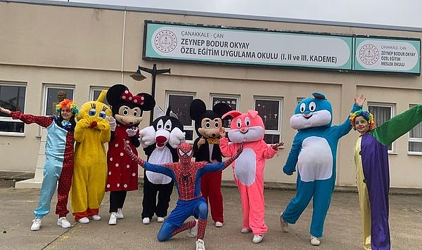 Öğrencilerden, anlamlı sürpriz
