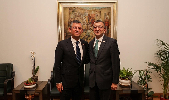 Öz’den Özel’e ziyaret