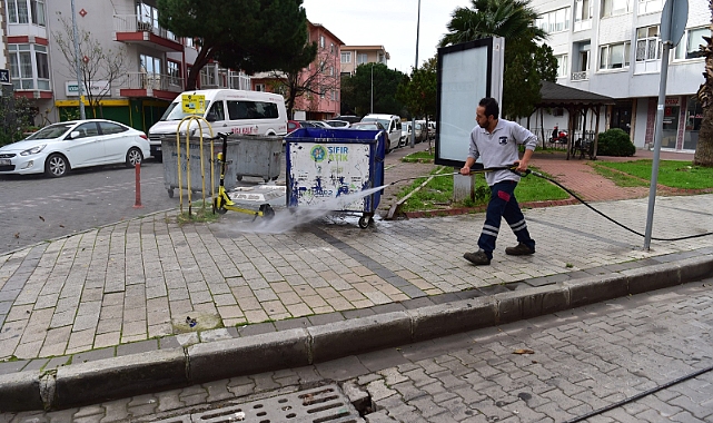 Piri Reis Caddesi, genel temizlikten geçti