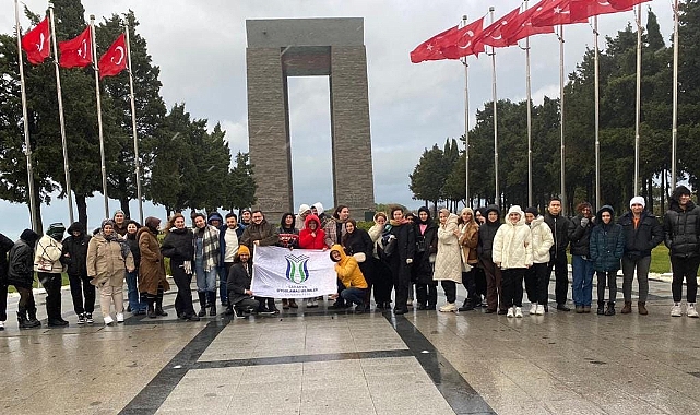 Sakaryalı öğrenciler Çanakkale’yi gezdi
