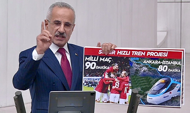 Süper Hızlı Tren Projesi'nin müjdesini verdi