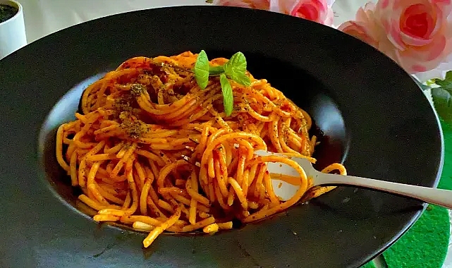 Türklerin tercihi; domates soslu spagetti oldu