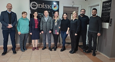 Tutak’tan DİSK’e ziyaret