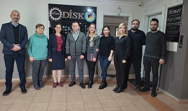 Tutak’tan DİSK’e ziyaret