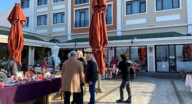 Üreten kadınlardan el emeği ürünler