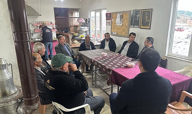 Vali İlhami Aktaş, Ezine İlçesi Karagömlek köyünü ziyaret etti