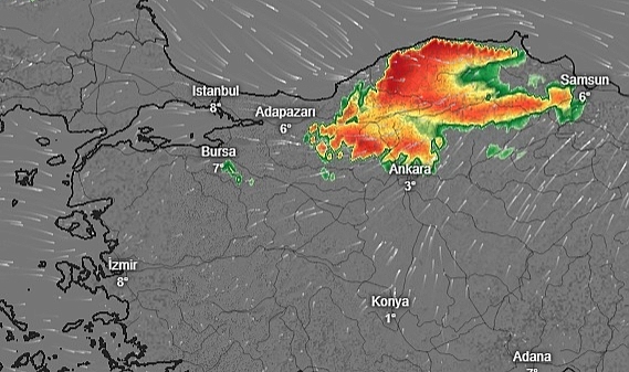 Yoğun kar yağışı geliyor