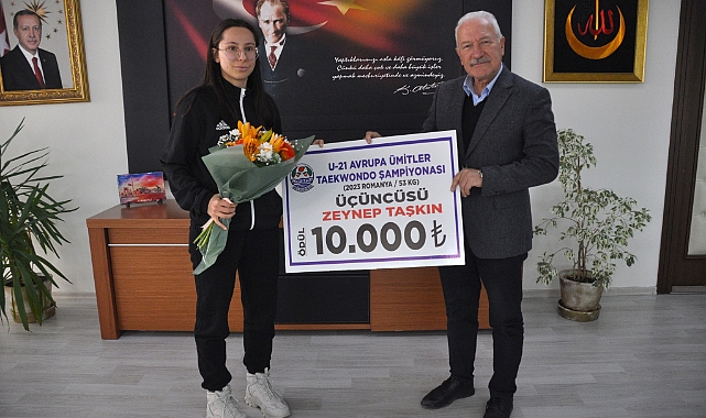 Zeynep Taşkın’a ödül