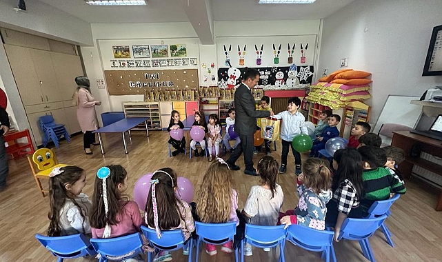Aktaş Çocukların Karne Sevincine Eşlik Etti