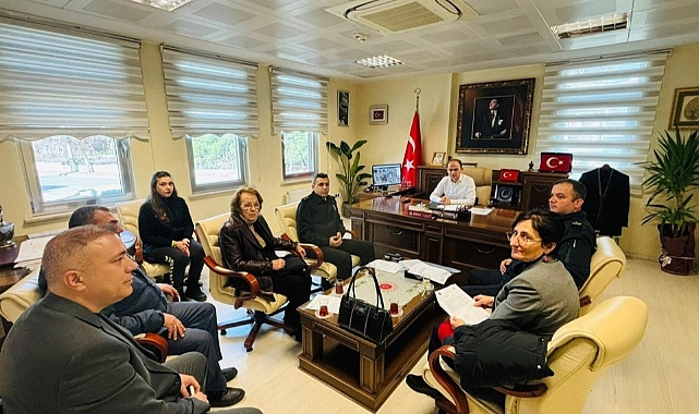 Ayvacık’ta Trafik Komisyonu toplantısı yapıldı