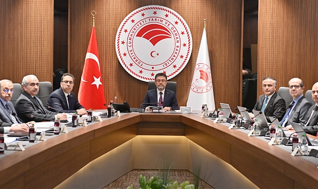 Bakan Yumaklı, Ulusal Gıda Kodeks Komisyonu toplantısın ’da konuştu