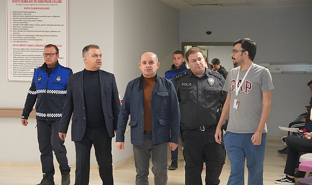 Başkan Arslan'dan hastaneye yılbaşı ziyareti