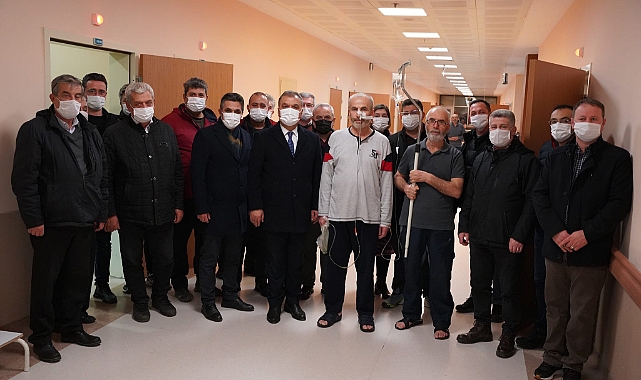 Başkan Arslan'dan Müdür Kıncal'a ziyaret