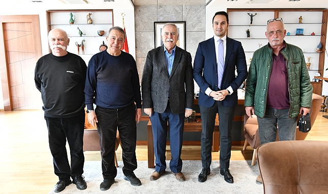 Başkan Gökhan, DP Genel Başkan Yardımcısı Küpeli'yi ağırladı