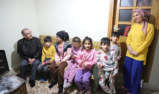 Başkan Özacar'dan ev ziyaretleri