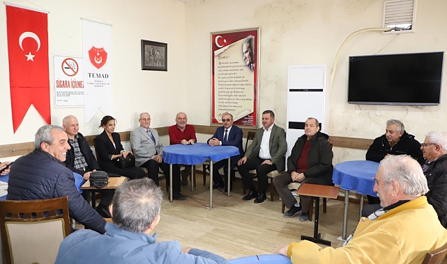 Başkan Özacar'dan TEMAD'a ziyaret
