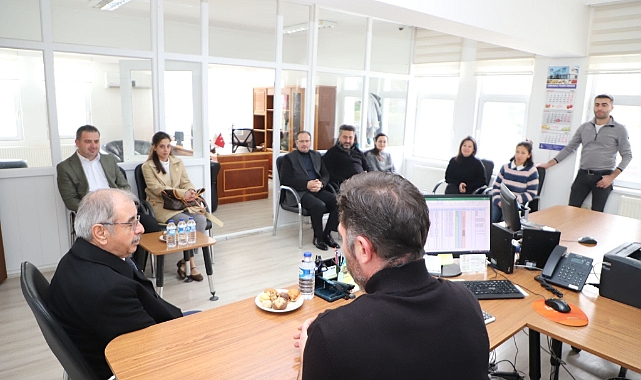 Başkan Özacar ziyaretlerine devam ediyor
