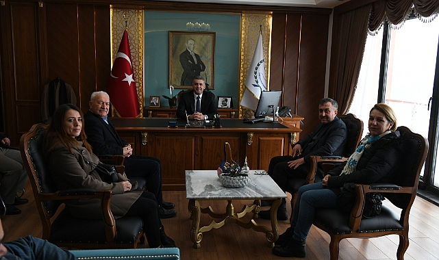 Başkan Yılmaz'dan Kaymakam Öztürk'e ziyaret