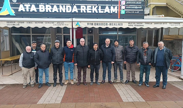 Bayramiç'te Ata Branda Reklam açıldı