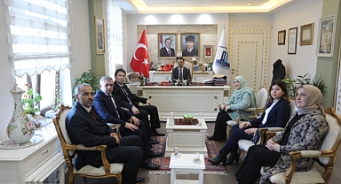 Birlik Vakfı Çanakkale Şubesinden Vali İlhami Aktaş’a Ziyaret