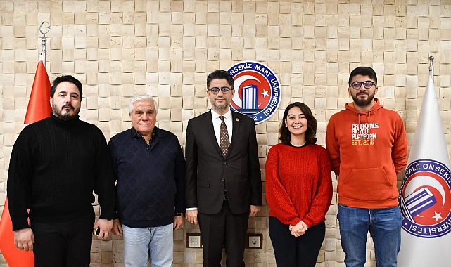 ÇABİP üyelerinden Rektör Erenoğlu’na ziyaret
