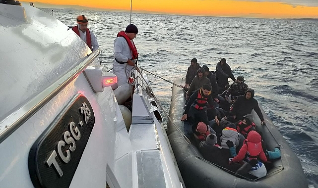 Çanakkale'de 23 düzensiz göçmen yakalandı