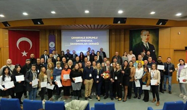Çanakkale'de Gayrimenkul Danışmanları Derneği kuruldu