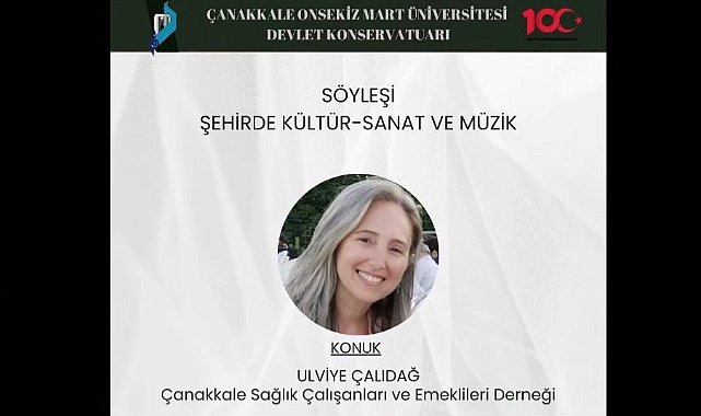 Çanakkale'de söyleşide müzik konuşulacak