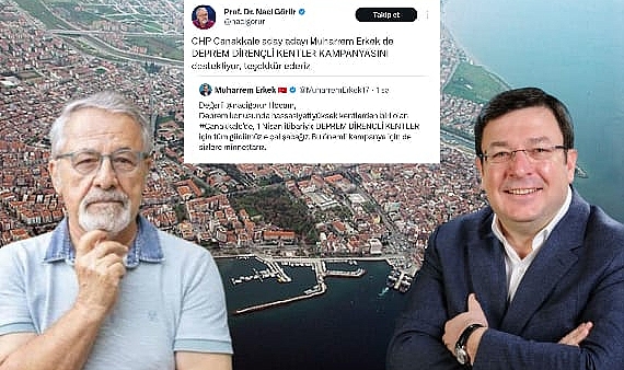 Çanakkale Deprem Dirençli Kentler arasına giriyor