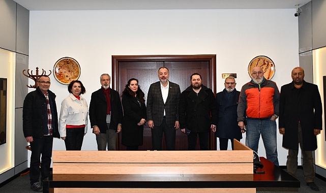 Çanakkale internet ve sosyal medya basın mensupları Derneği’nden ÇTSO’ya ziyaret