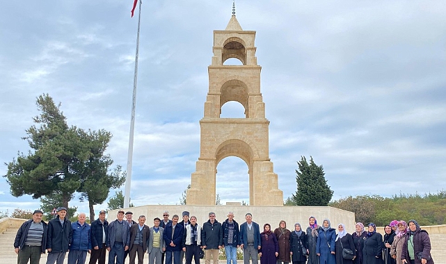 Çanakkale'ye gaziler ve eşleri geldi
