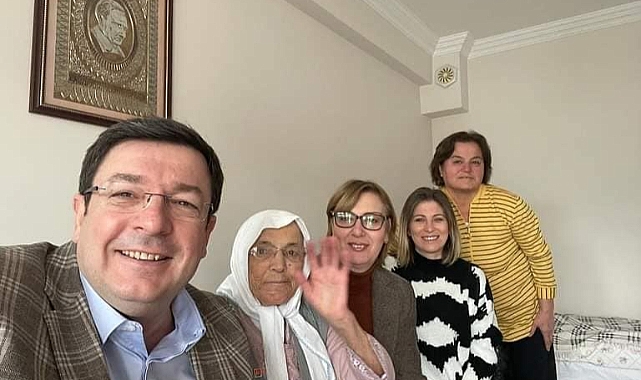 CHP'li Erkek’ten parti üyesine ziyaret